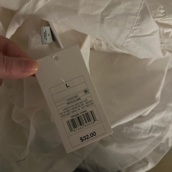 A New Day White Midi Shirt Dress - Picture 4 of 5